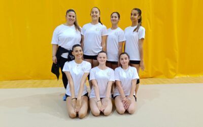 A por el oro en la final del Campeonato de Andalucía Promesas de Gimnasia Rítmica