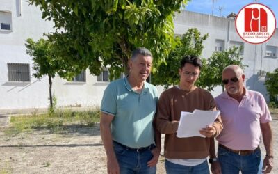 IU denuncia la situación de «abandono absoluto» de la zona de la plaza de La Virtud en Jédula