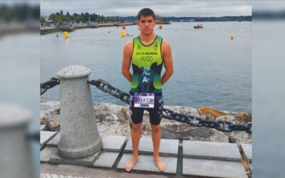 Hugo Albertos, 21º en  el Campeonato de España de Triatlón Sprint y Super Sprint