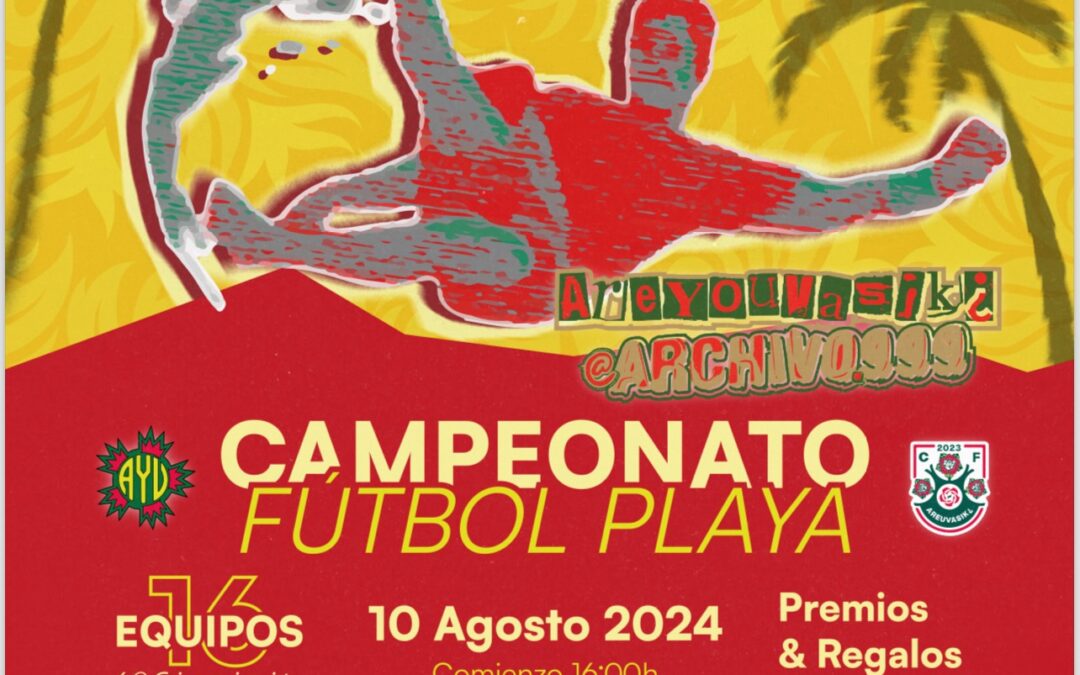 La playita de El Santiscal acogerá la Copa Mississippi de fútbol playa