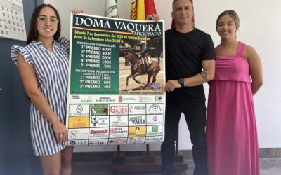 Concurso de Doma Vaquera, este sábado, a las 20.00h, en el recinto ferial de Arcos