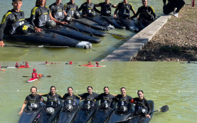 El Club Deportivo Piragüismo Arcos, segundo clasificado en la Liga Nacional de Kayak Polo 2024