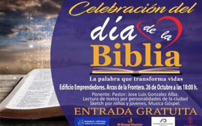 Las Iglesias Evangélicas el ‘Buen Pastor’ y Asamblea Cristiana celebran el próximo 26 de octubre el ‘Día de la Biblia’