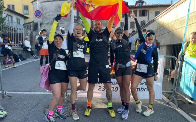 Dos atletas arcenses, Almudena y Gavi, Subcampeones del Mundo de Plogging