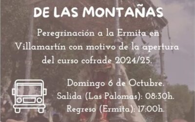 La Hermandad de San Antonio abre el curso cofrade con una ruta-peregrinación a la ermita de la Virgen de las Montañas, Villamartin