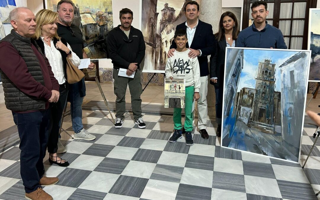 El pintor jerezano Juan Lucena Orellana gana el XXII Premio de Pintura Rápida “Francisco Prieto”