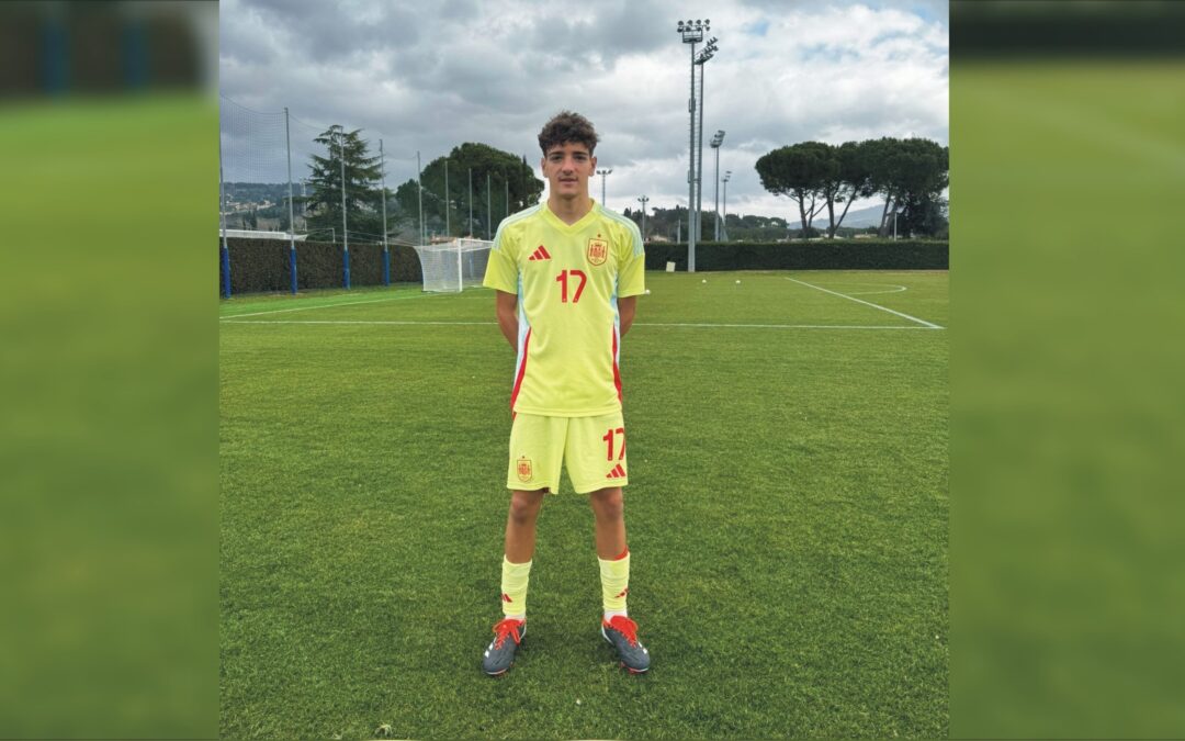 Roberto Rosado, el arcense de 16 años que juega en la Selección Española Sub-17