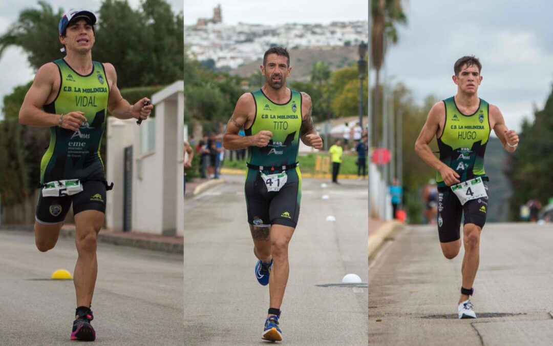 Borja Vidal, David Moreno y Hugo Albertos serán premiados en la Gala del Triatlón Gaditano 2024