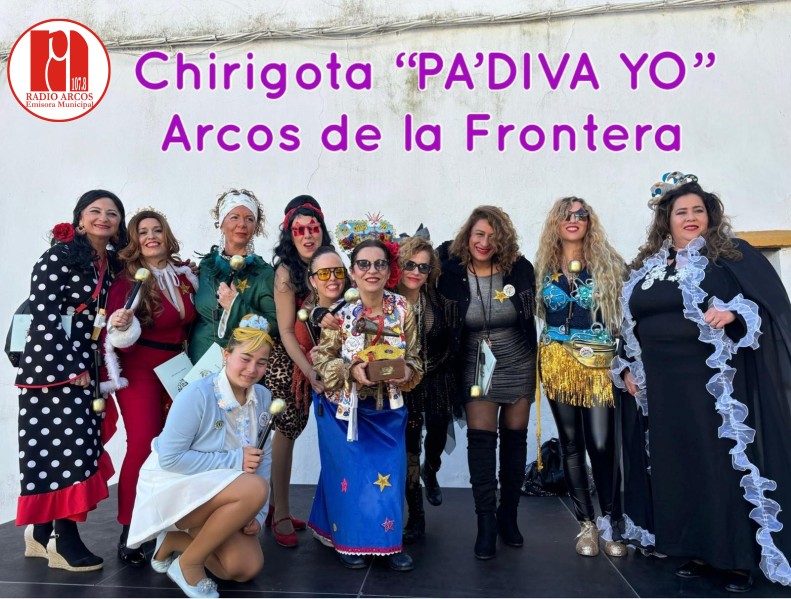 La chirigota callejera “Pa diva yo” pone voz a la mujer en el Carnaval de Arcos 2025